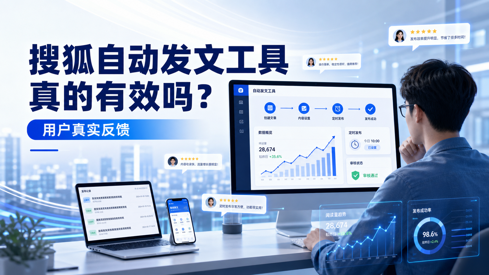 搜狐自动发文工具真的有效吗？荆州用户的真实反馈